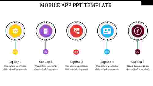 mobile app ppt template-MOBILE APP PPT TEMPLATE-multicolor